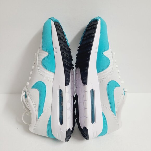 NEW Nike Air Max 1 \'86 OG Golf Shoes DV1403-117 Size 11 White Dusty Cactus main image 6